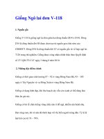 Giống Ngô lai đơn V-118 doc