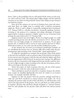 Preparing for the Project Management Professional Certification Exam_2 pptx