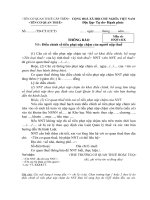 MẪU THÔNG BÁO V/v: Điều chỉnh số tiền phạt nộp chậm của người nộp thuế pot