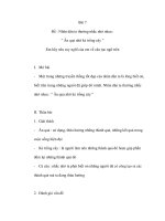 Đề : Nhân dân ta thường nhắc nhở nhau : “ Ăn quả nhớ kẻ trồng cây ” pdf