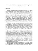 Tểu luận TÌM HIỂU HỘI NGHỊ THƯỢNG ĐỈNH LIÊN HỢP QUỐC VỀ BIẾN ĐỔI KHÍ HẬU Ở DOHA, QUATAR