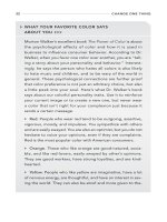 Change One Thing Discover What''''s Holding You Back and Fix It With the Secrets of a Top Executive Image Consultant_1 docx