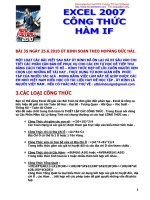 Excel 2007-Công thức hàm IF pdf