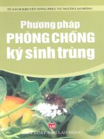 Phương pháp phòng chống ký sinh trùng part 1 doc