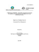 Báo cáo khoa học nông nghiệp 