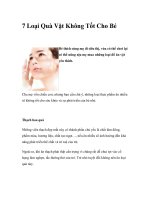 7 Loại Quà Vặt Không Tốt Cho Bé pot