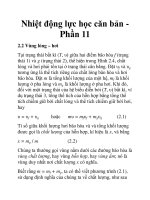 Nhiệt động lực học căn bản Phần 11 doc