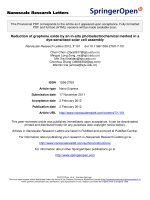 báo cáo hóa học: