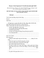 Mẫu Đơn đề nghị cấp GCN đủ điều kiện hành nghề XHKT pdf