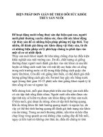 BIỆN PHÁP ĐƠN GIẢN ĐỂ THEO DÕI SỨC KHỎE THỦY SẢN NUÔI potx