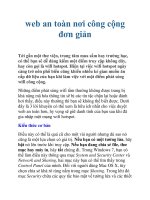 web an toàn nơi công cộng đơn giản potx