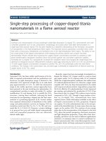 báo cáo hóa học: 