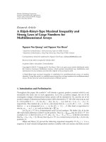 Báo cáo hóa học: 