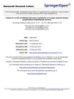 báo cáo hóa học: