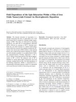 Báo cáo hóa học: 