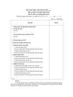 MẪU DỰ TOÁN THU, CHI NSNN NĂM pdf
