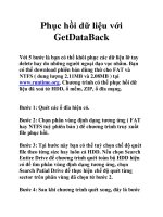 Phục hồi dữ liệu với GetDataBack docx