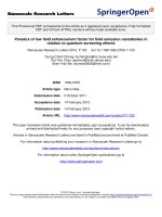 báo cáo hóa học: