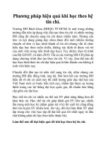 Phương pháp hiệu quả khi học theo hệ tín chỉ. pdf