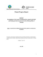 Project Progress Report: