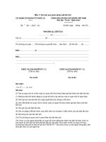 Mẫu 7- Văn bản quy phạm pháp luật liên tịch pptx