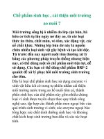 Chế phẩm sinh học , cải thiện môi trường ao nuôi ? pdf