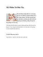 Mỹ Phẩm Từ Dâu Tây ppt