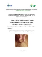 Báo cáo khoa học nông nghiệp 