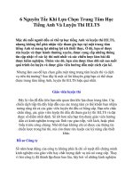 6 Nguyên Tắc Khi Lựa Chọn Trung Tâm Học Tiếng Anh Và Luyện Thi IELTS doc