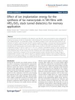 Báo cáo hóa học: 