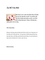 Ăn Để Yêu Đời docx