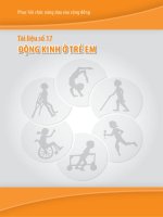 Phục hồi chức năng động kinh ở trẻ em