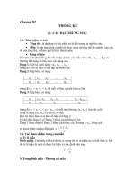 chương 3 thống kê