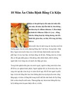 10 Món Ăn Chữa Bệnh Bằng Củ Kiệu pptx