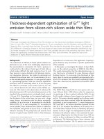 Báo cáo hóa học: 