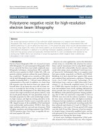 báo cáo hóa học: 