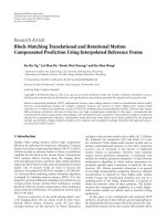 Báo cáo hóa học: 