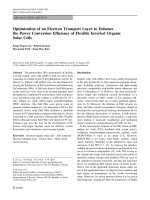 Báo cáo hóa học: 