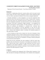 Báo cáo khoa học nông nghiệp 