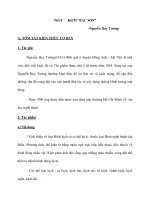 Tiết 8KỊCH “BẮC SƠN” -Nguyễn Huy Tưởng doc