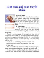 Bệnh viêm phế quản truyền nhiễm potx