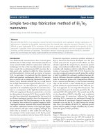 Báo cáo hóa học: 