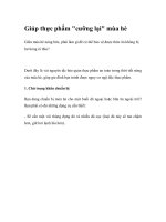 Giúp thực phẩm 