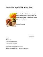 Dành Cho Người Mới Mang Thai pot
