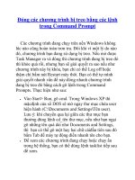 Đóng các chương trình bị treo bằng các lệnh trong Command Prompt pdf