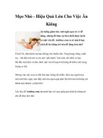 Mẹo Nhỏ - Hiệu Quả Lớn Cho Việc Ăn Kiêng potx