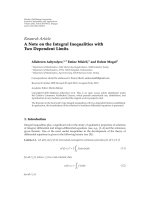 Báo cáo hóa học: 