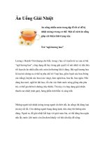 Ăn Uống Giải Nhiệt pdf