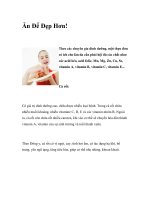 Ăn Để Đẹp Hơn! docx