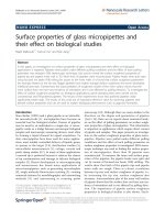 Báo cáo hóa học: 